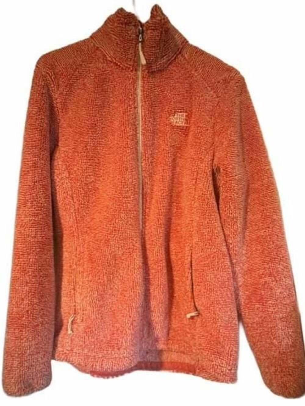 The North Face Women's Osito 2 Full Zip Coral Pink Fleece Jacket